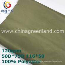 100% Polyester Memory-Twill-Material für Jacke (GLLML351)